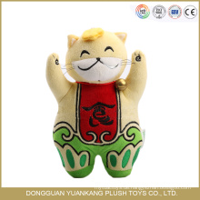 Chinesische traditionelle Plüsch Puppe 25cm Lucky Cat Toy